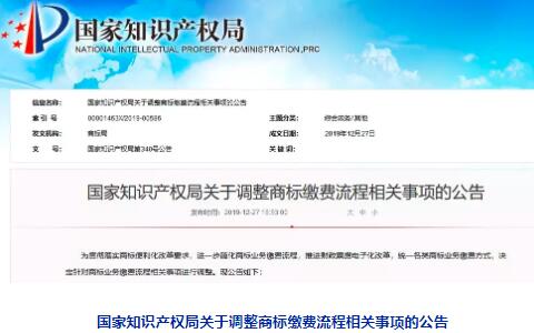 最新商標(biāo)申請繳費流程及商標(biāo)注冊繳費通知書